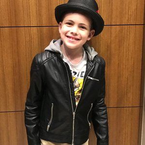 Faux Leather Biker Jacket